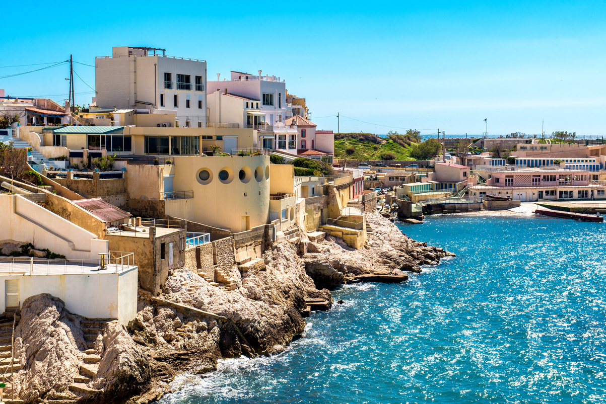 Marseille coast